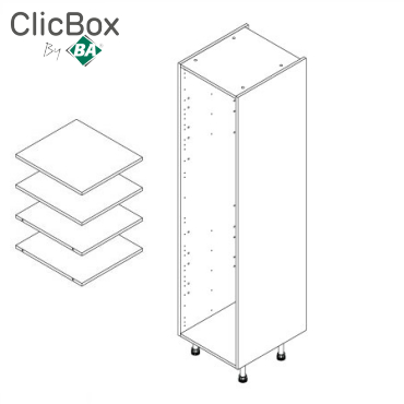 Clicbox 1970 High Tall Units