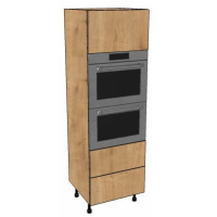 Double Oven Housing with Drawers (1825 high)