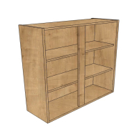 800mm Extra deep double wall unit (720 high)