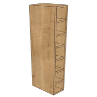 150mm Wine Rack Wall Unit (900 high)
