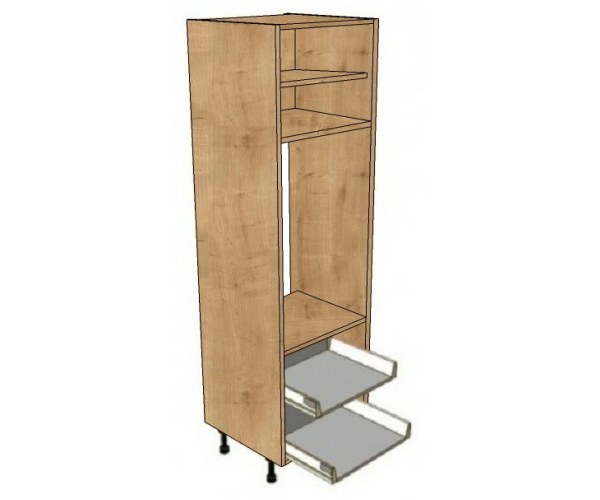 Double Oven Housing with 2 Drawers (1970 high)