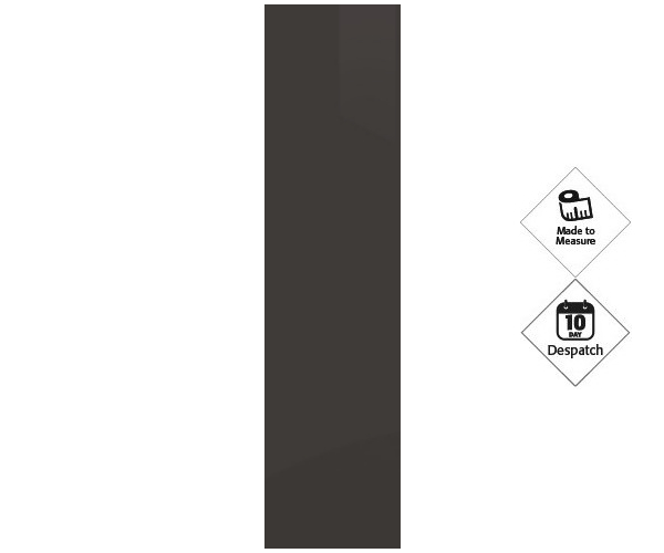 Zurfiz Super-Gloss Graphite Doors