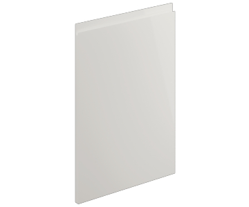 Lucente Gloss Light Grey Handleless Doors