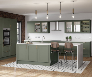 Newmarket Slim frame Shaker Kitchen Door