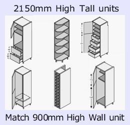 Bespoke Tall Units (2150mm High)