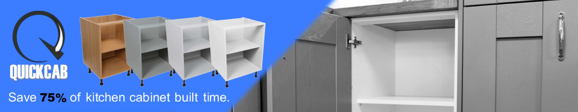 Quickcab cabinets Banner