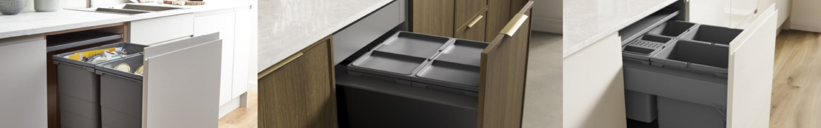 Built in Waste Bin Banner