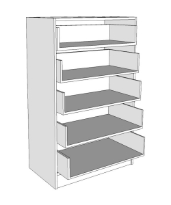Five drawers Tall Boy cabinet