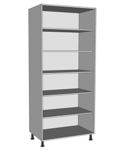 Double Wardrobe Fully Shelved cabinets