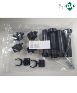 Reduced depth base fittings & leg pack