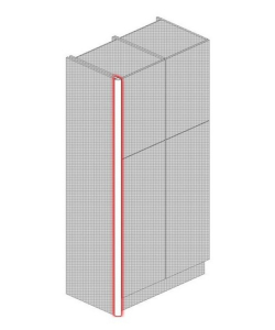 Windsor curved end pillar