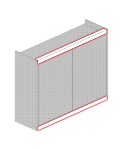 Windsor straight cornice/pelmet