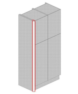 Windsor straight end pillar