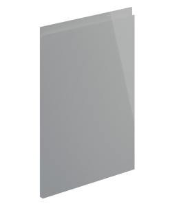 Lucente Gloss Dust Grey J-Pull Kitchen Doors