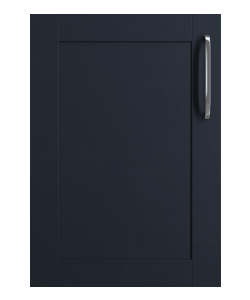 Stratto Indigo Blue slim frame Shaker Kitchen Doors