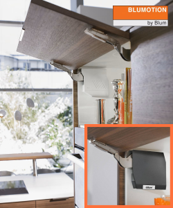 BLUM Aventos HKS stay lift set (Dark Grey)