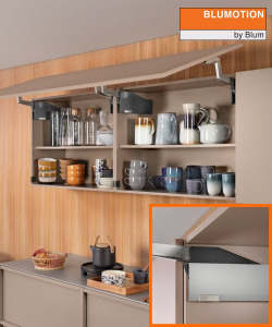 AVENTOS HS up & over lift set - Light Grey
