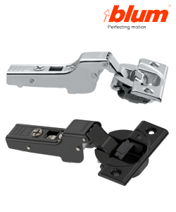 110&deg; Clip top BLUMOTION hinge & plate set (Dual)
