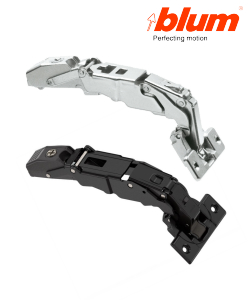 155&deg; Clip top BLUMOTION Nil Protrusion hinge & plate set (Overlay)