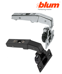 95&deg; Clip top BLUMOTION Blind Corner hinge & plate set (Inset)
