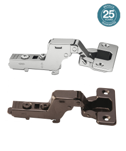 110&deg; Quick fixing Metalla 310 Hinge & plate set (Inset)