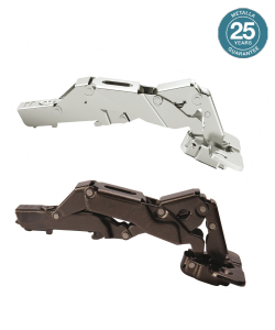 155&deg; Quick fixing Metalla 310 Hinge & plate set (Inset)