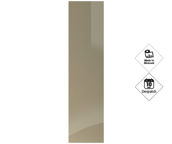 Zurfiz Ultra-Gloss Metallic Champagne Doors
