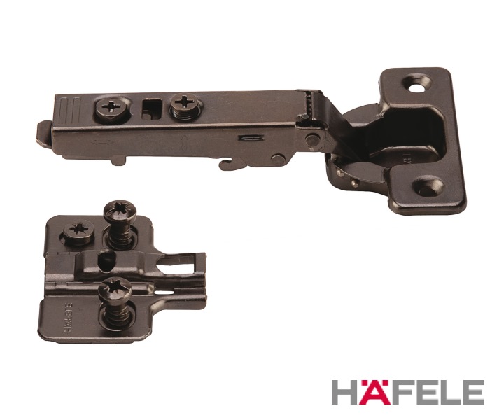 Hafele Metalla 110° Soft close Hinges | Black Nickel