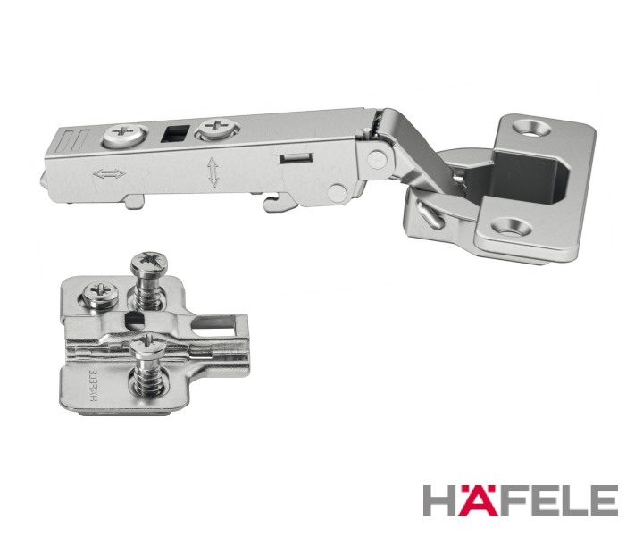 Hafele Metalla 110° Soft close Hinges | Nickel Plated