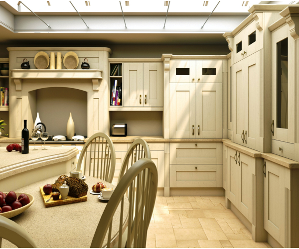 Wilton Oakgrain Cream Kitchen
